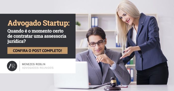 Advogado Startup: quando é o momento certo de contratar?